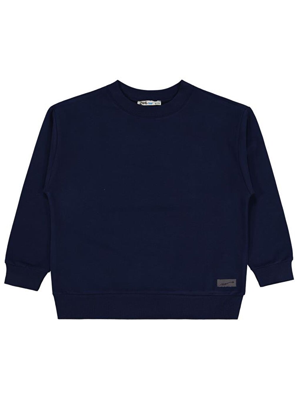 Boys No Etiketli 6-9 Yaş Sweatshırt - Lacivert8-9 Yaş