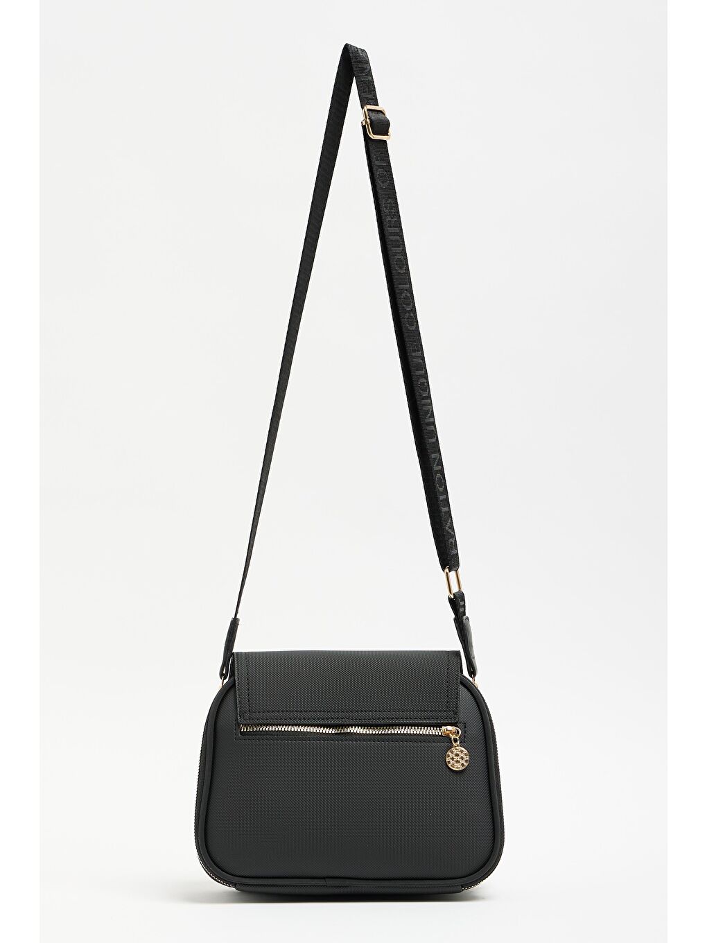 Trendy Günlük Tokalı El Ve Omuz Çantası Siyah-3