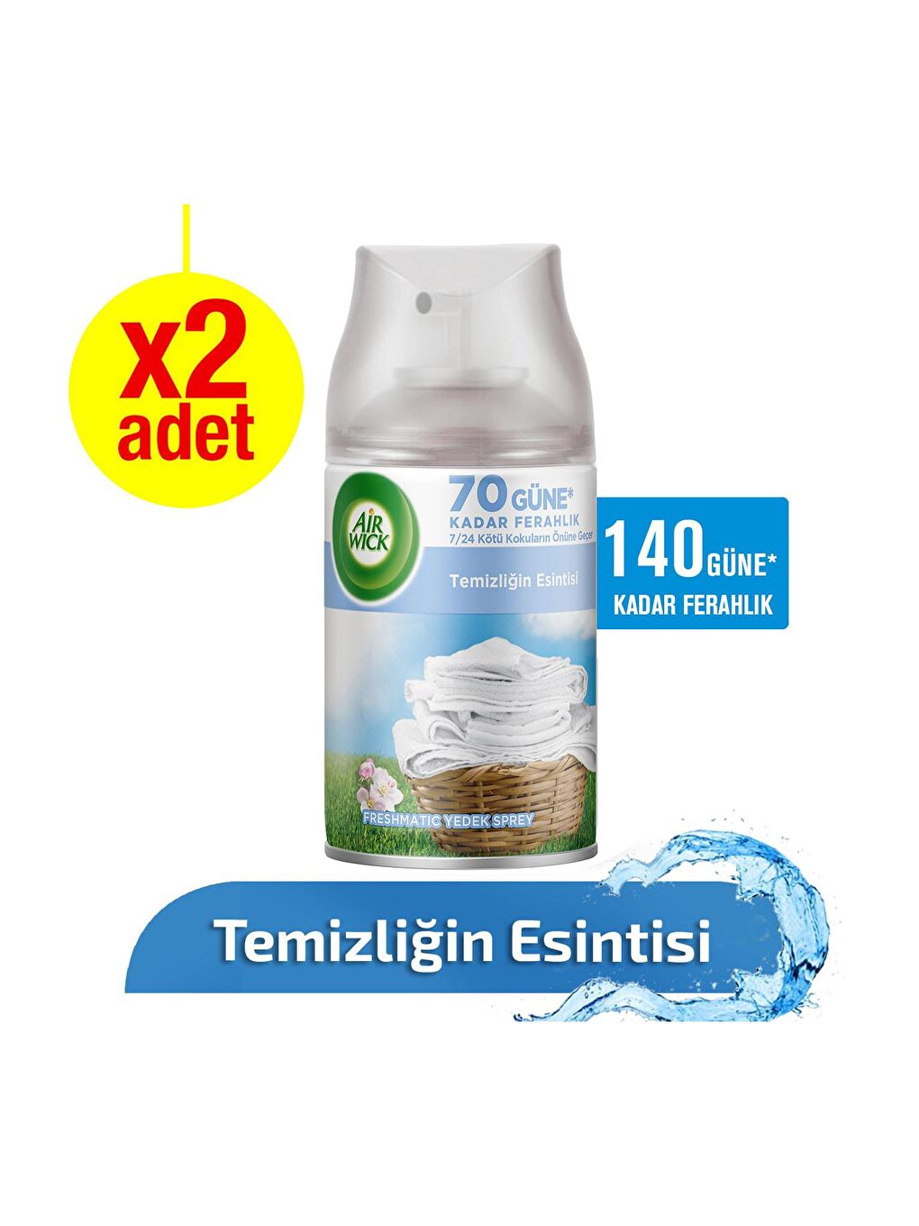 Air Wick Renksiz Freshmatic Yedek 6'lı Oda Kokusu - 2