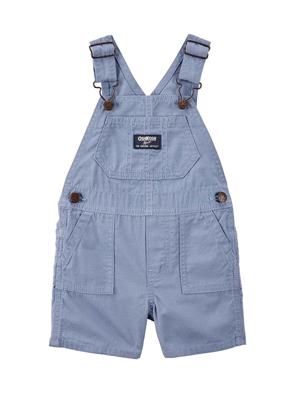 Mavi Erkek Bebek Salopet Şort