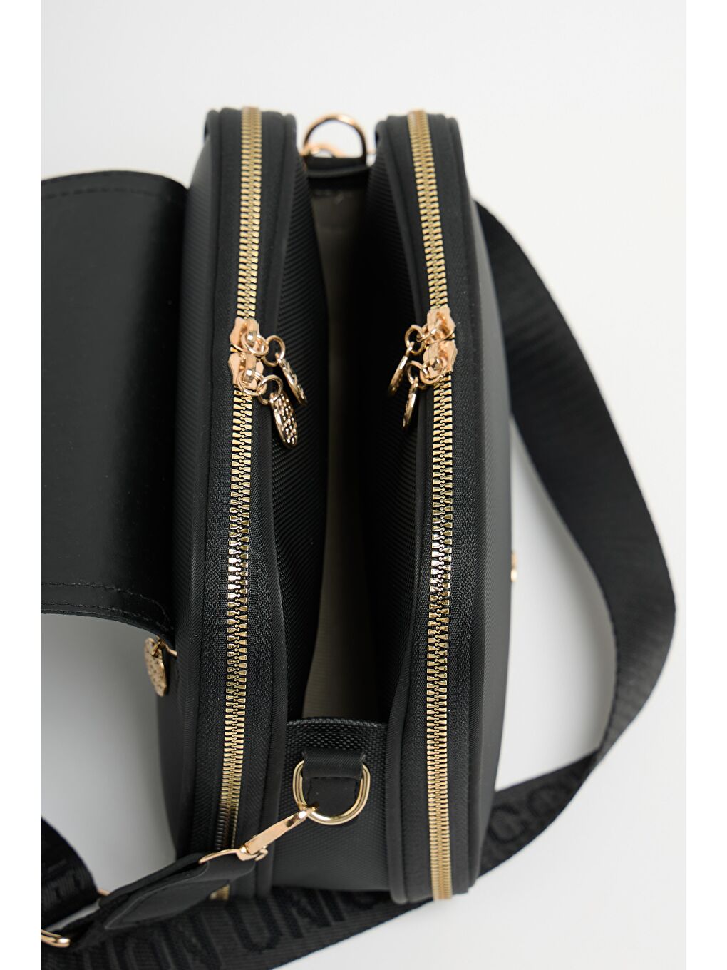 Trendy Günlük Tokalı El Ve Omuz Çantası Siyah-6