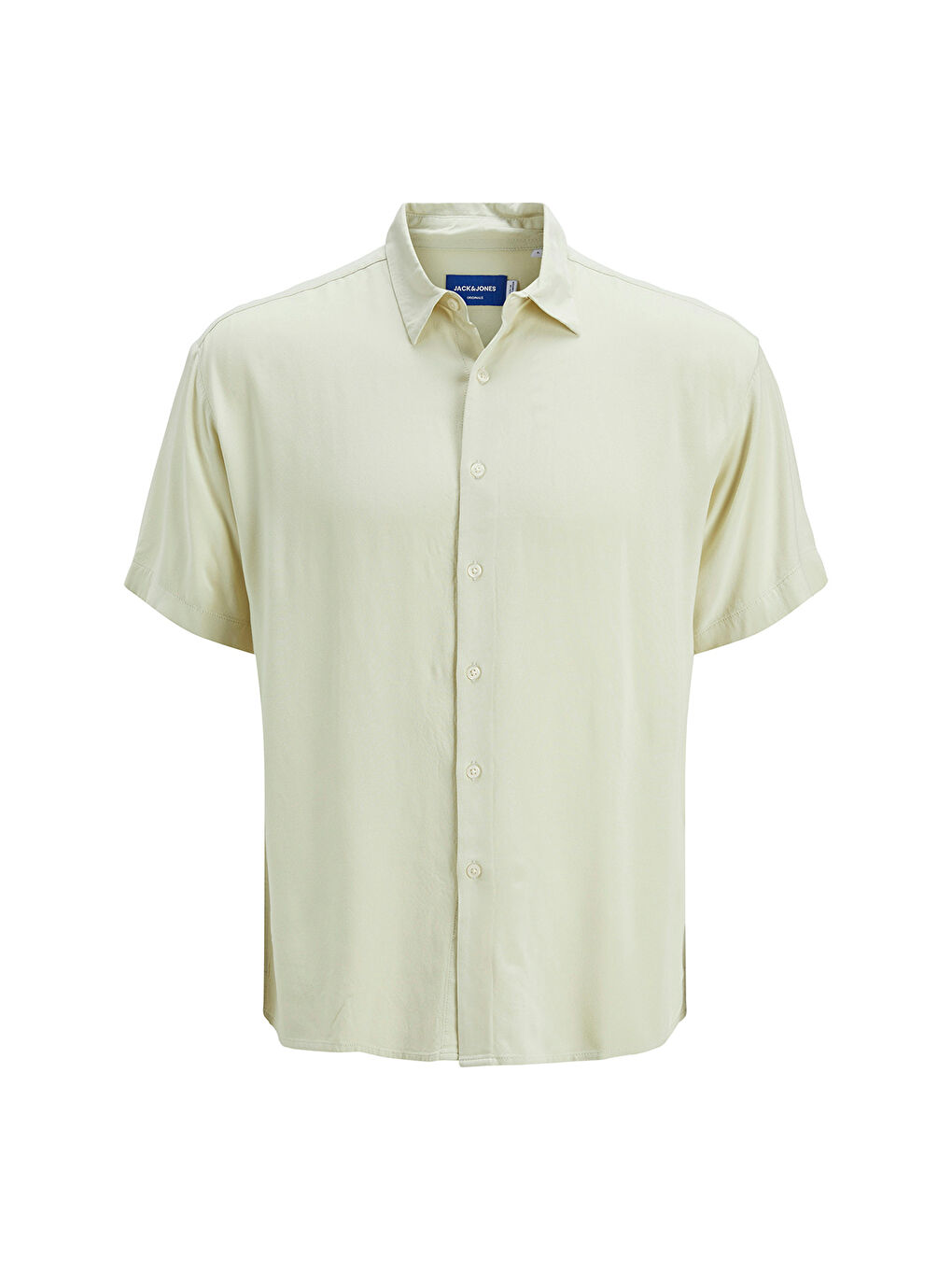 Joshua Viscose Erkek Sarı Klasik Yaka Gömlek