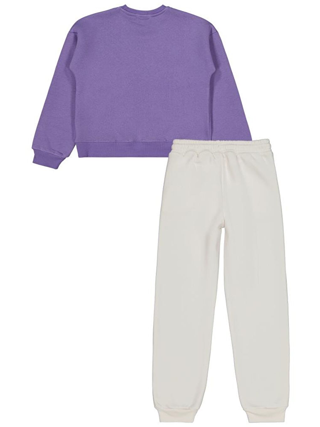 Mor Girls Brooklyn Baskılı 10-13 Yaş Eşofman Takımı-2