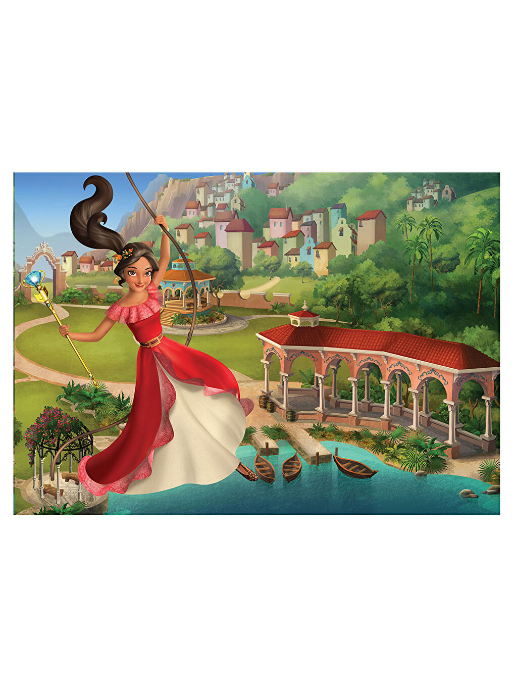 KS GAMES Renksiz Elana Puzzle 100 Parça Eln714 - 1