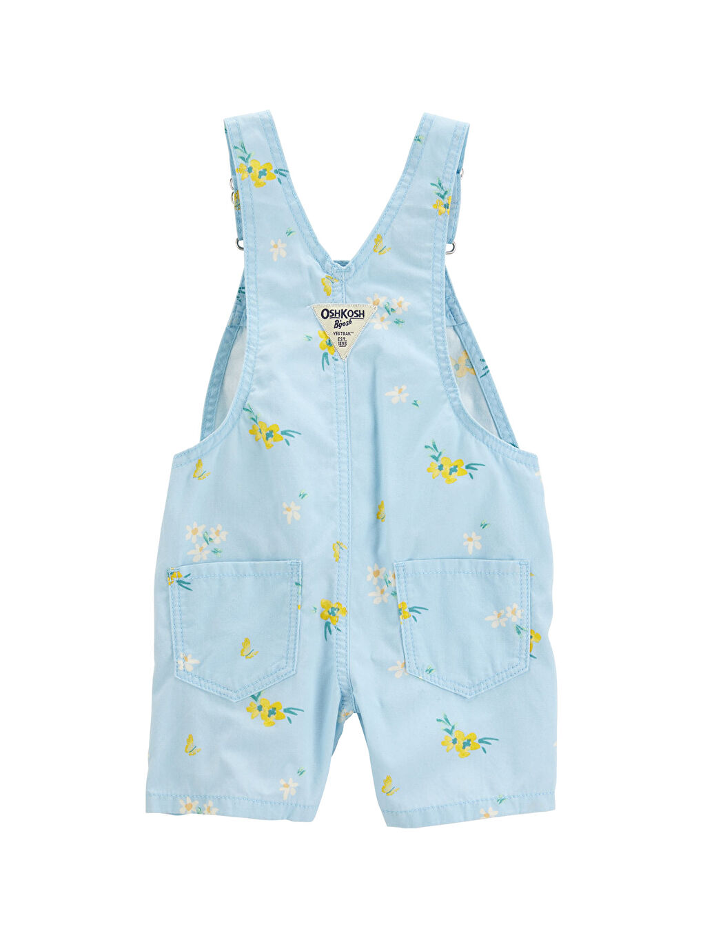 Karışık Kız Bebek Salopet Şort-1