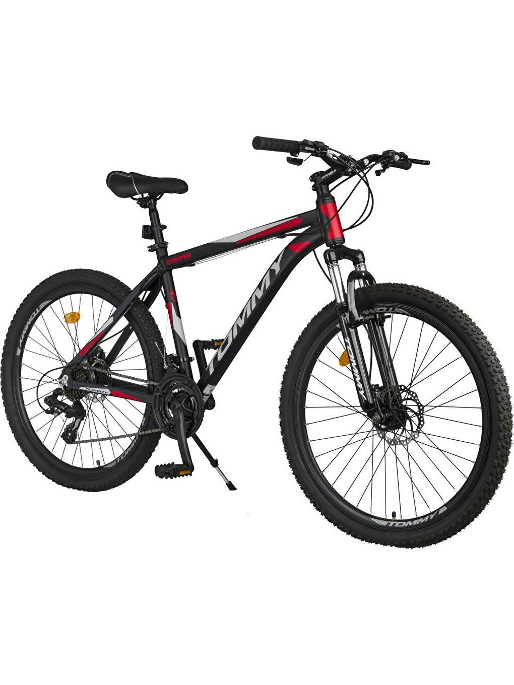 COPPER Alüminyum Kadro 26 Jant Disk Fren 24 Vites Dağ Bisikleti