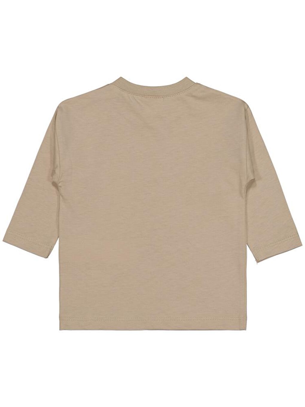 Bej Baby Dinozor Nakışlı 6-18 Ay Sweatshirt-1