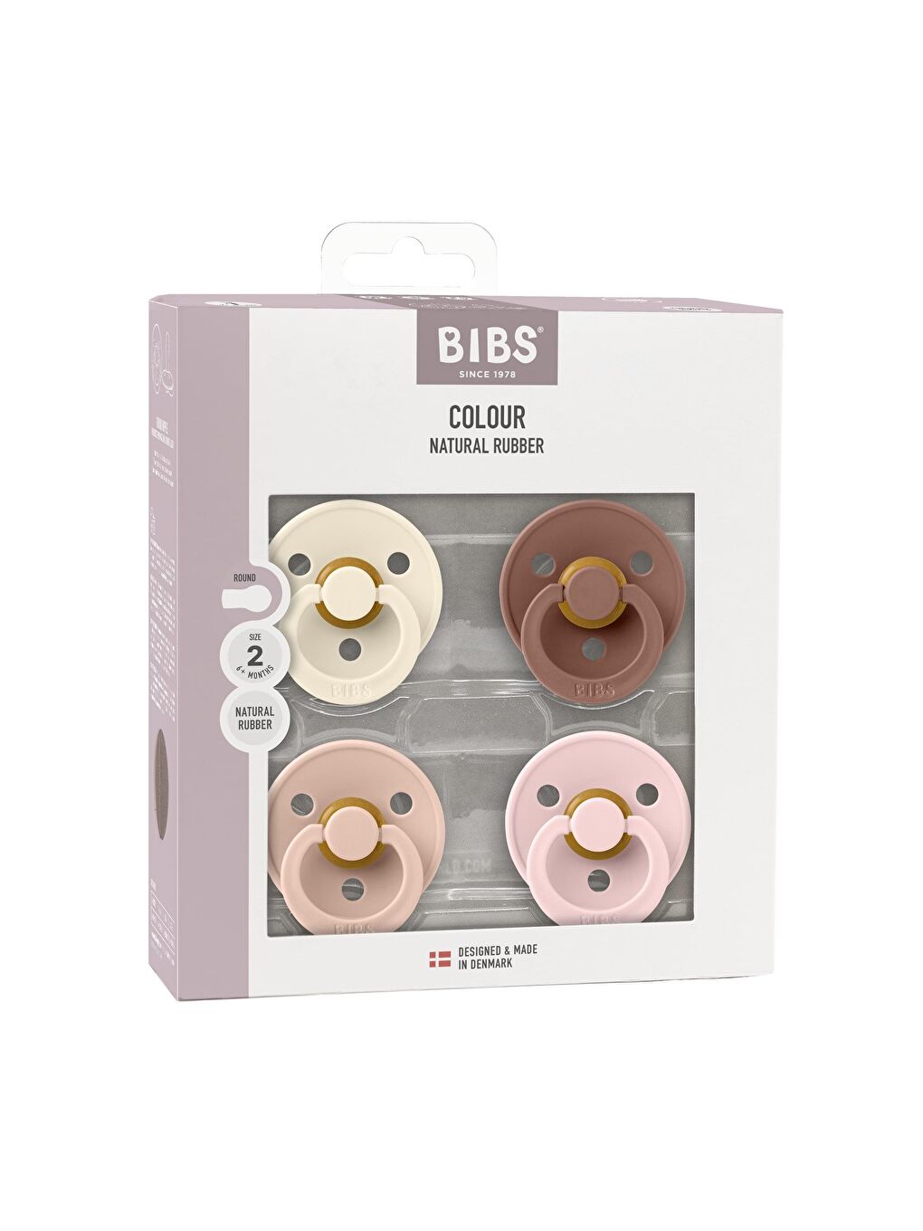 4lü Emzik Seti - Ivory/Blush/Woodc./Blossom-0-6 Ay-2