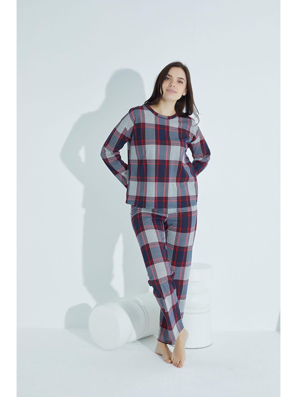 Lacivert Pijama Takim 800 -16-1