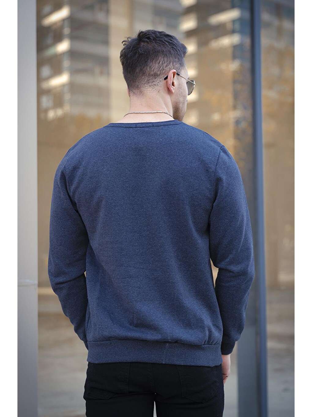 İndigo Lgg Brooklyn Comfort Pamuklu Erkek Sweatshirt-3
