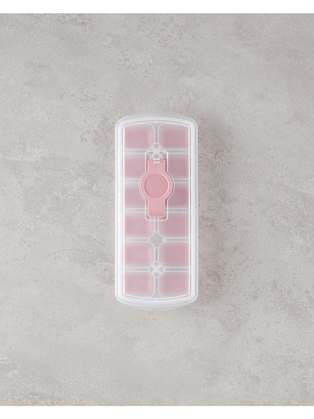 Virginie Plastik Buz Kalıbı 24x10 cm Pembe-1
