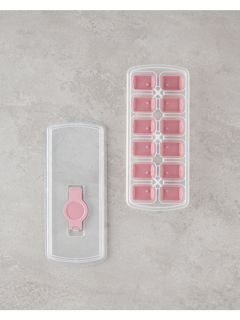 Virginie Plastik Buz Kalıbı 24x10 cm Pembe-2