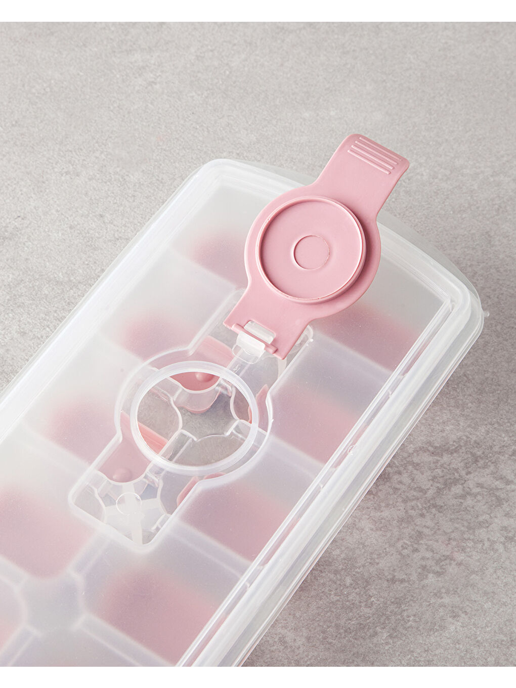 Virginie Plastik Buz Kalıbı 24x10 cm Pembe-3