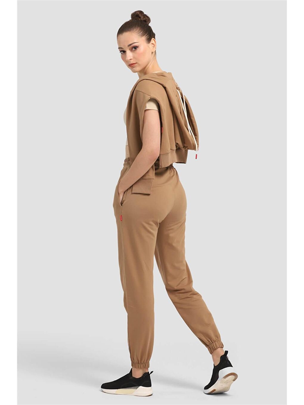 Jogger Kahverengi Eşofman Altı-2