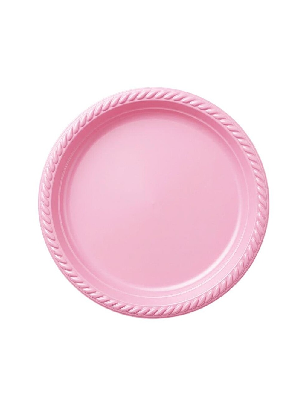 Pembe 1 Yaş Kız Bebek Doğum Günü Seti – Plastik Tabak & Karton Bardak 24'lü-2