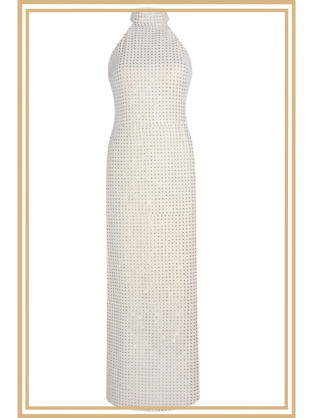 Limited Edition | Lily Beyaz Uzun Elbise-5