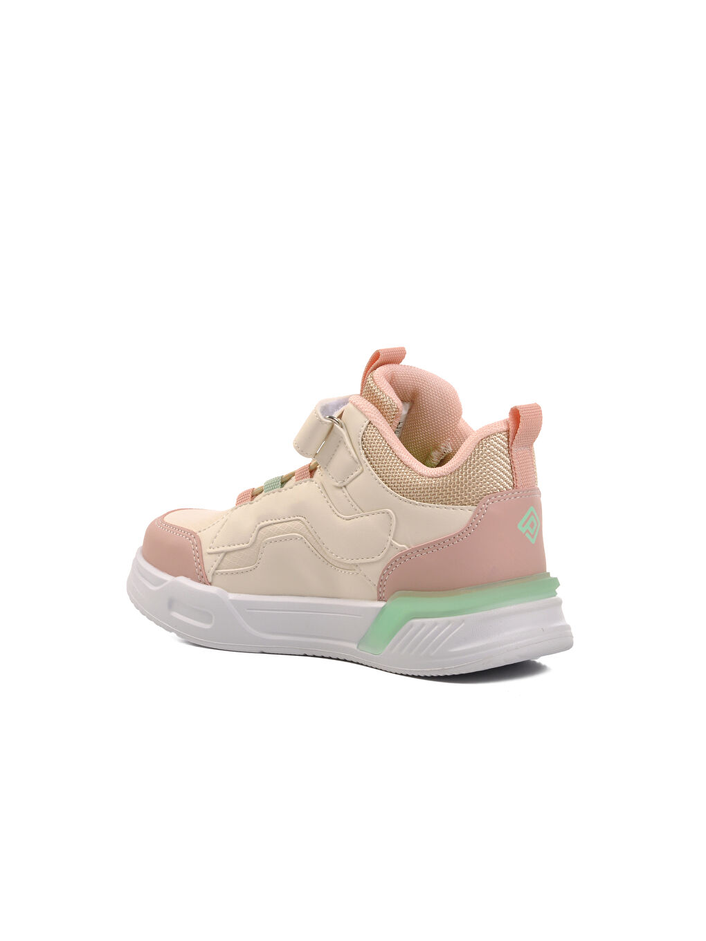 Pepino Krem-Pembe Krem-Pudra Unisex Bilek Boy Cırtlı Çocuk Sneaker 1726-F - 3