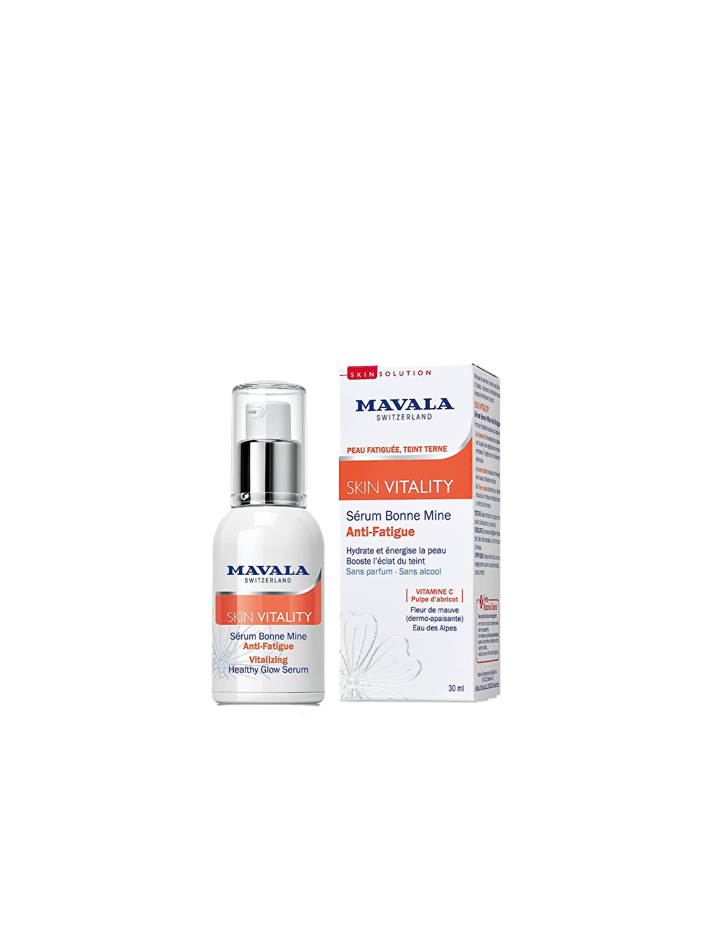 Mavala Renksiz Skin Vitality Canlandırıcı Sağlık Işıltısı Serumu 30ml