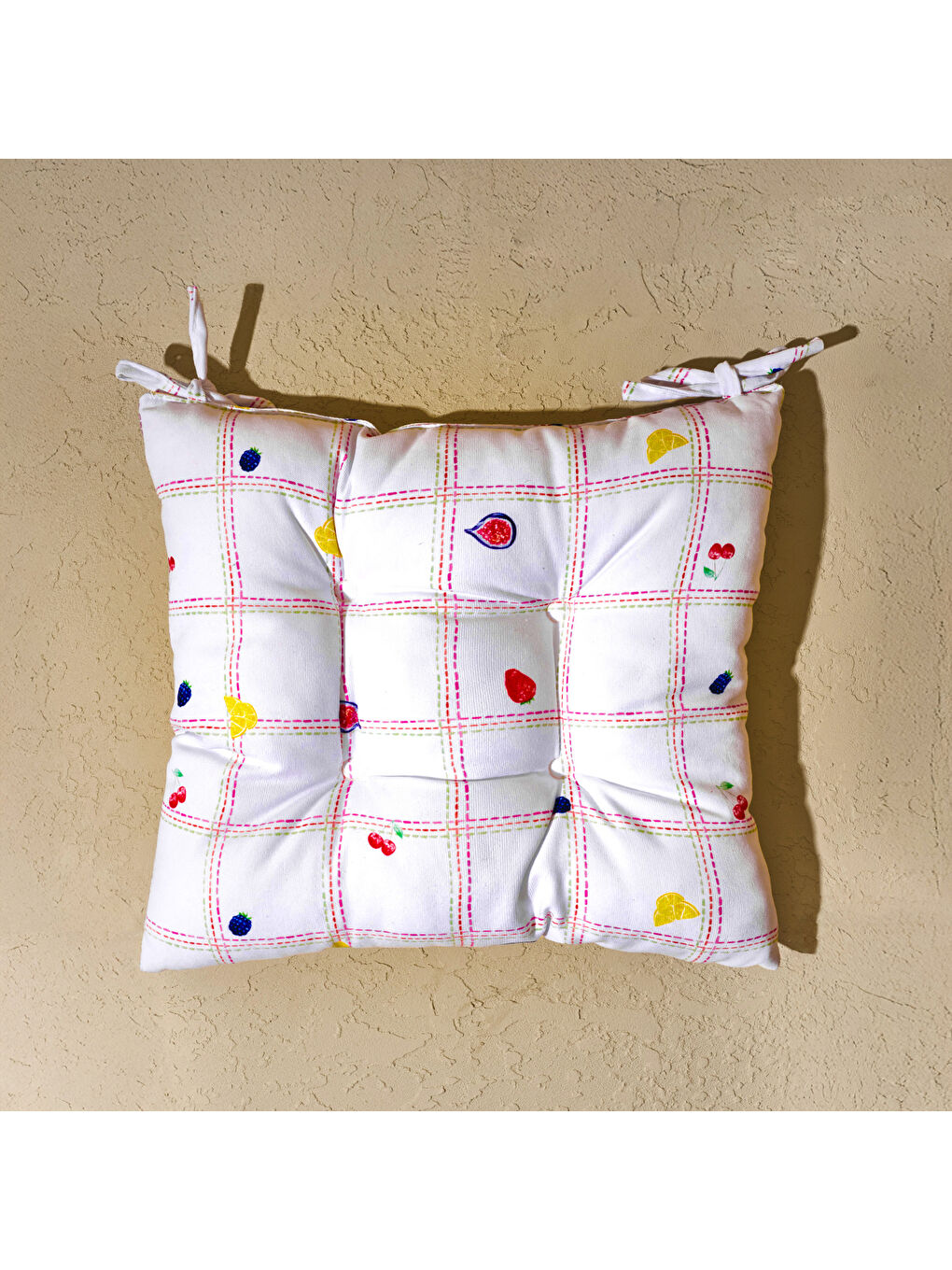 Soft Mila Sandalye Minderi - Ekru - 40x40 cm-4