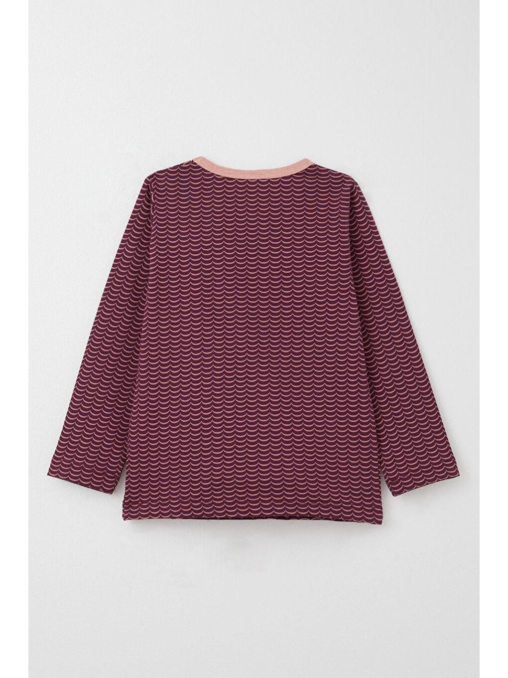 Kırmızı Kız Çocuk Pijama Takımı Desenli Vişne Çürüğü (1-2 Yaş)-3