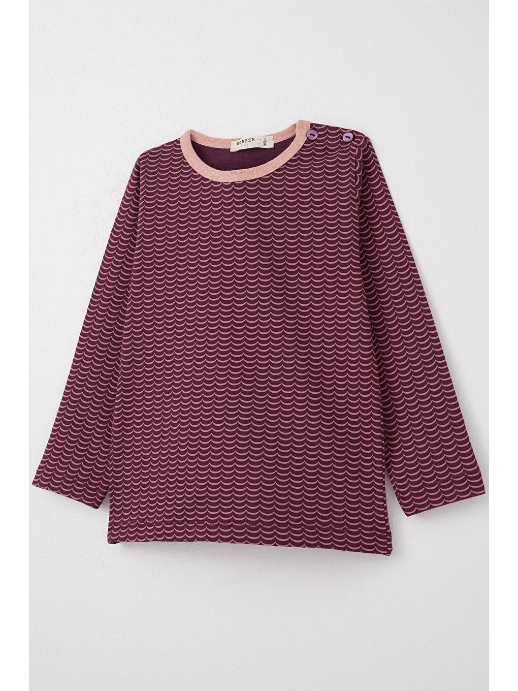 Kırmızı Kız Çocuk Pijama Takımı Desenli Vişne Çürüğü (1-2 Yaş)-5