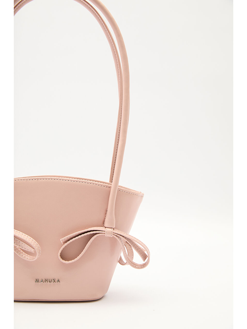 Pembe Sandy Fiyonklu Mini Çanta Mochı-5