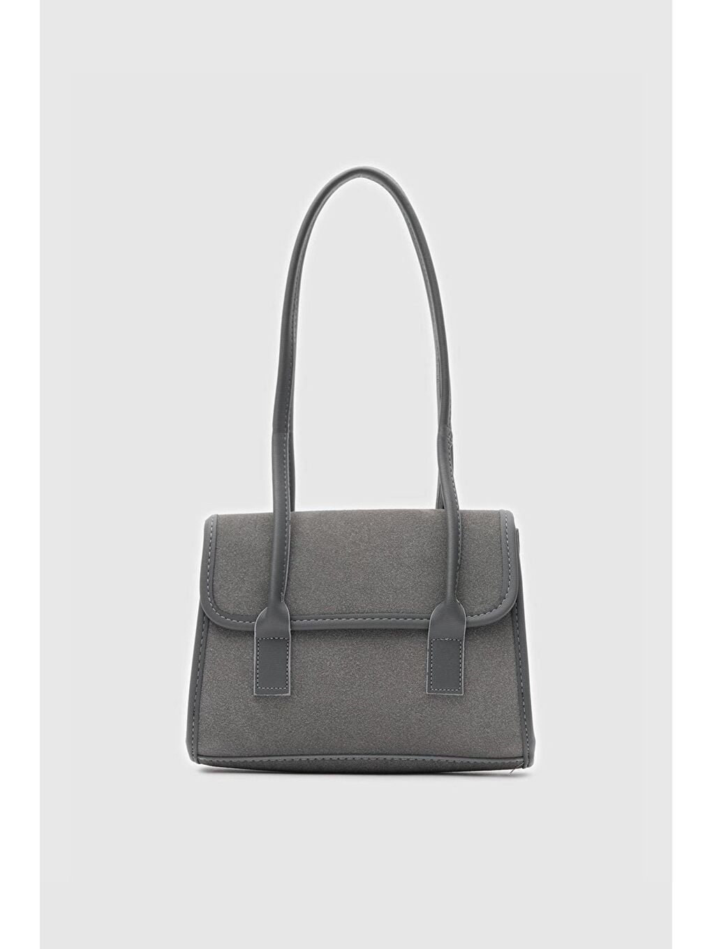 Mioni Süet Omuz Çantası Antrasit