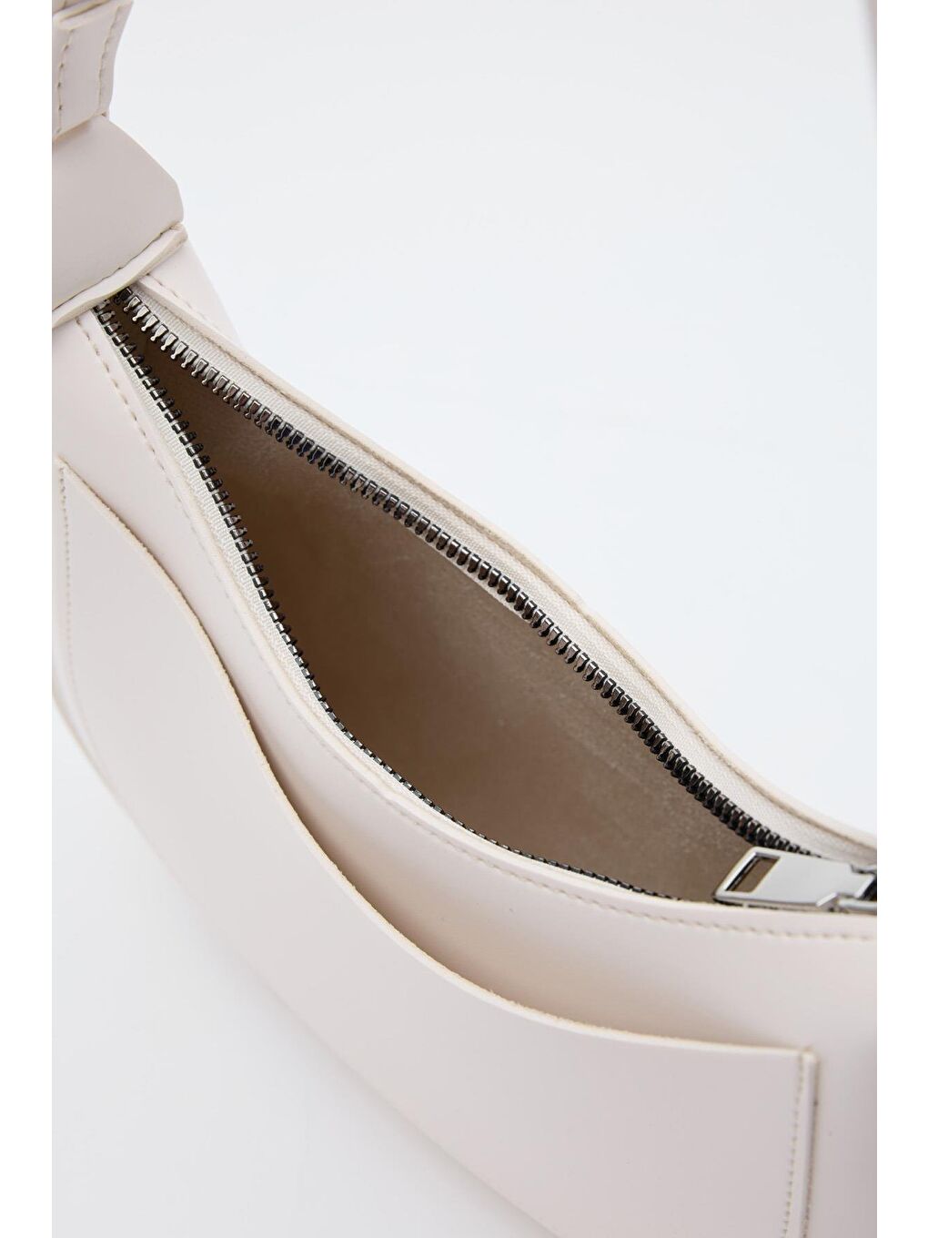 Ekru Marvella Baget Çanta  Krem-4