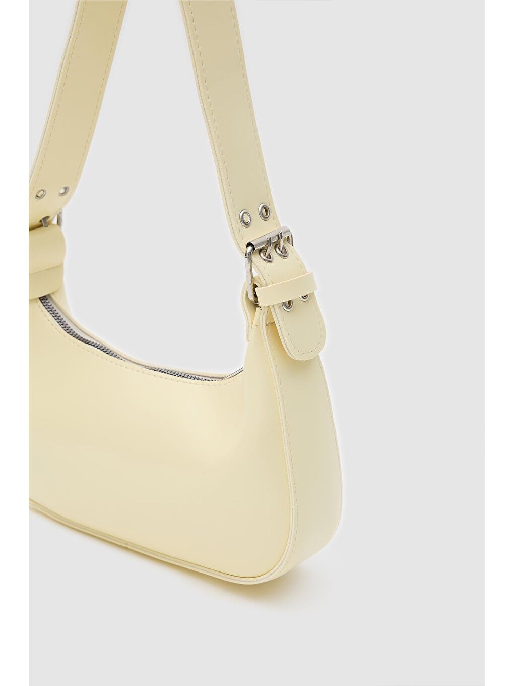 Muse Oval Baget Çanta Sarı-2