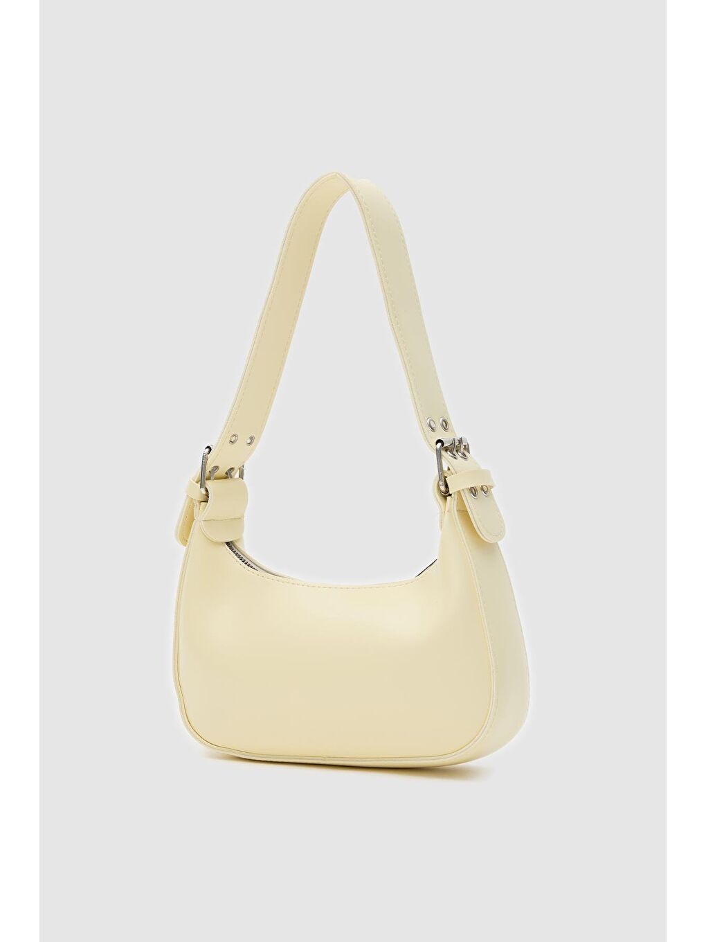 Muse Oval Baget Çanta Sarı-3