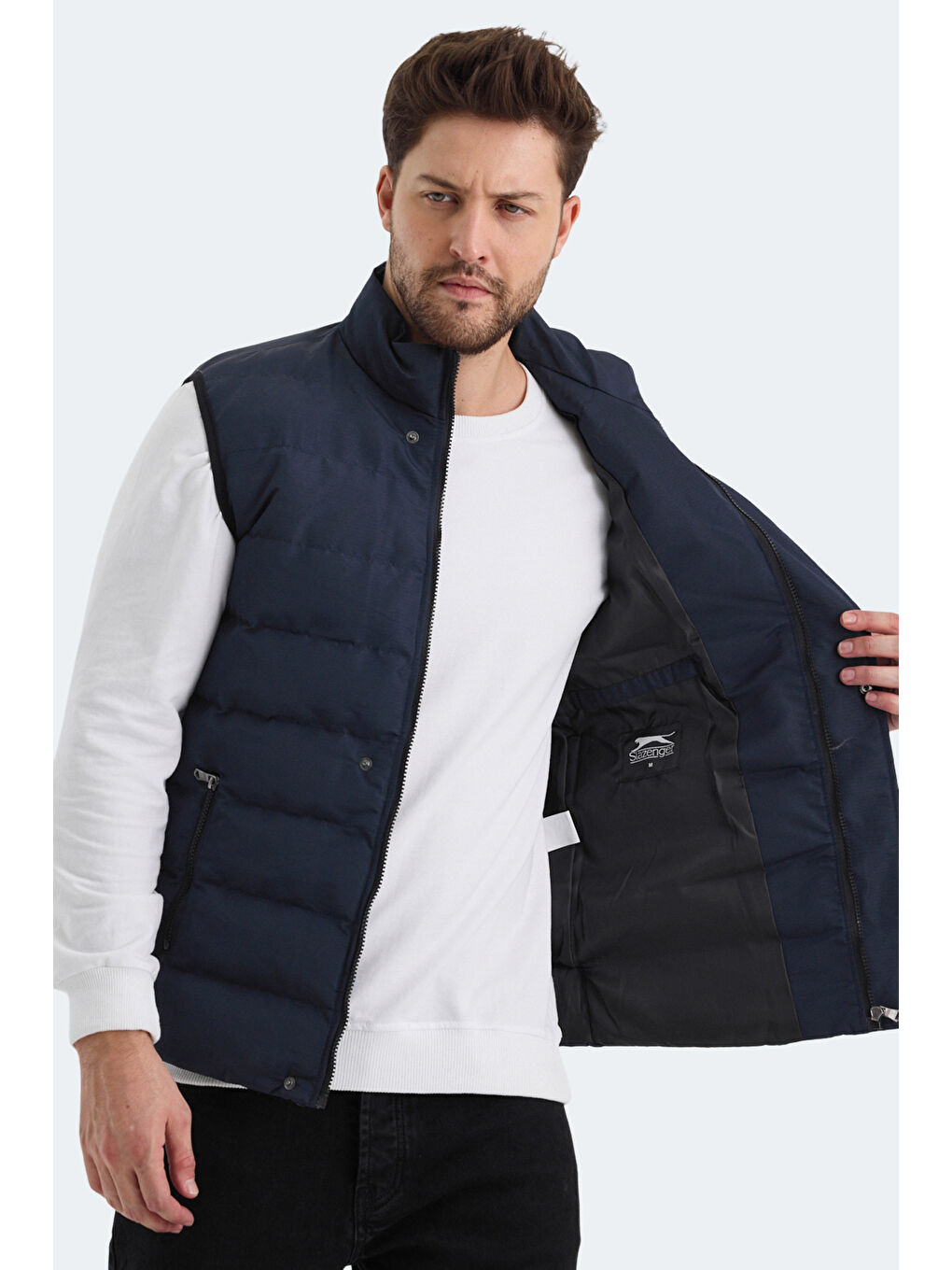 ZULA Erkek Yelek Lacivert-5