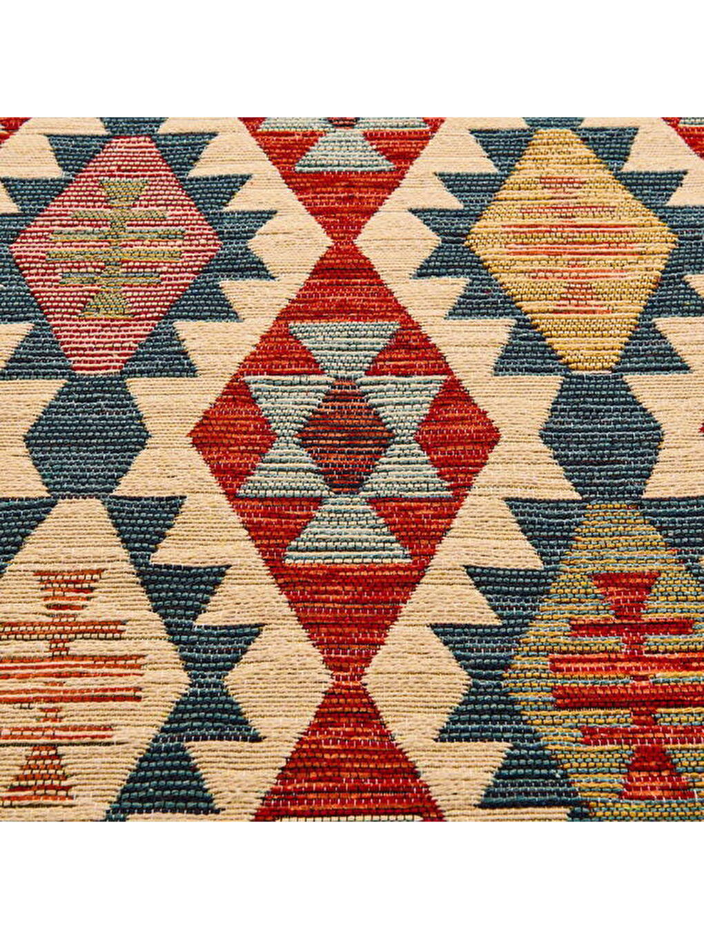 Karışık Soft Talu Halı - Renkli - 80x150 cm-1