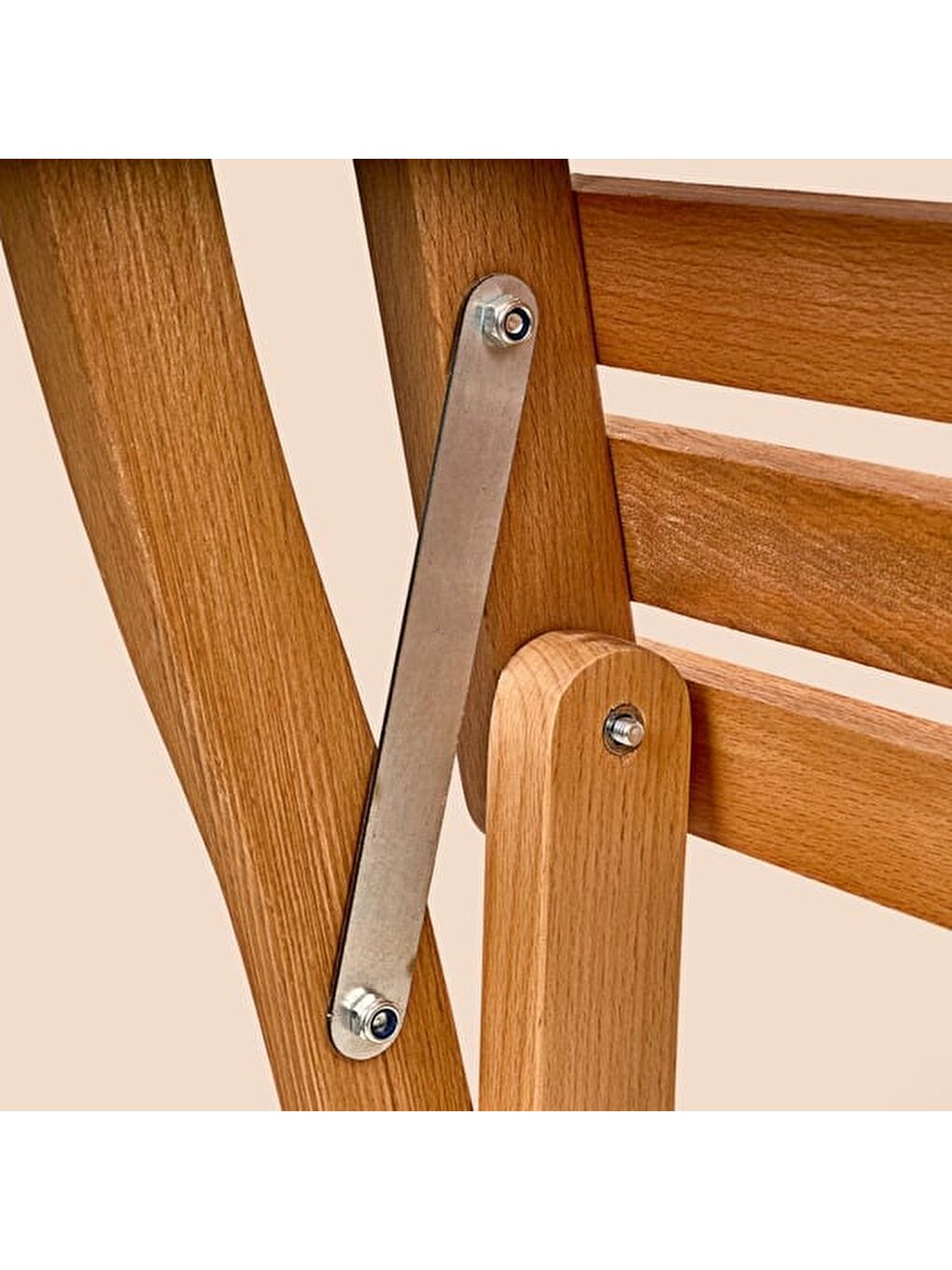 Kahverengi 2+1 Katlanır Kayın Ahşap Bistro Set - Meşe - 60x60 cm-1