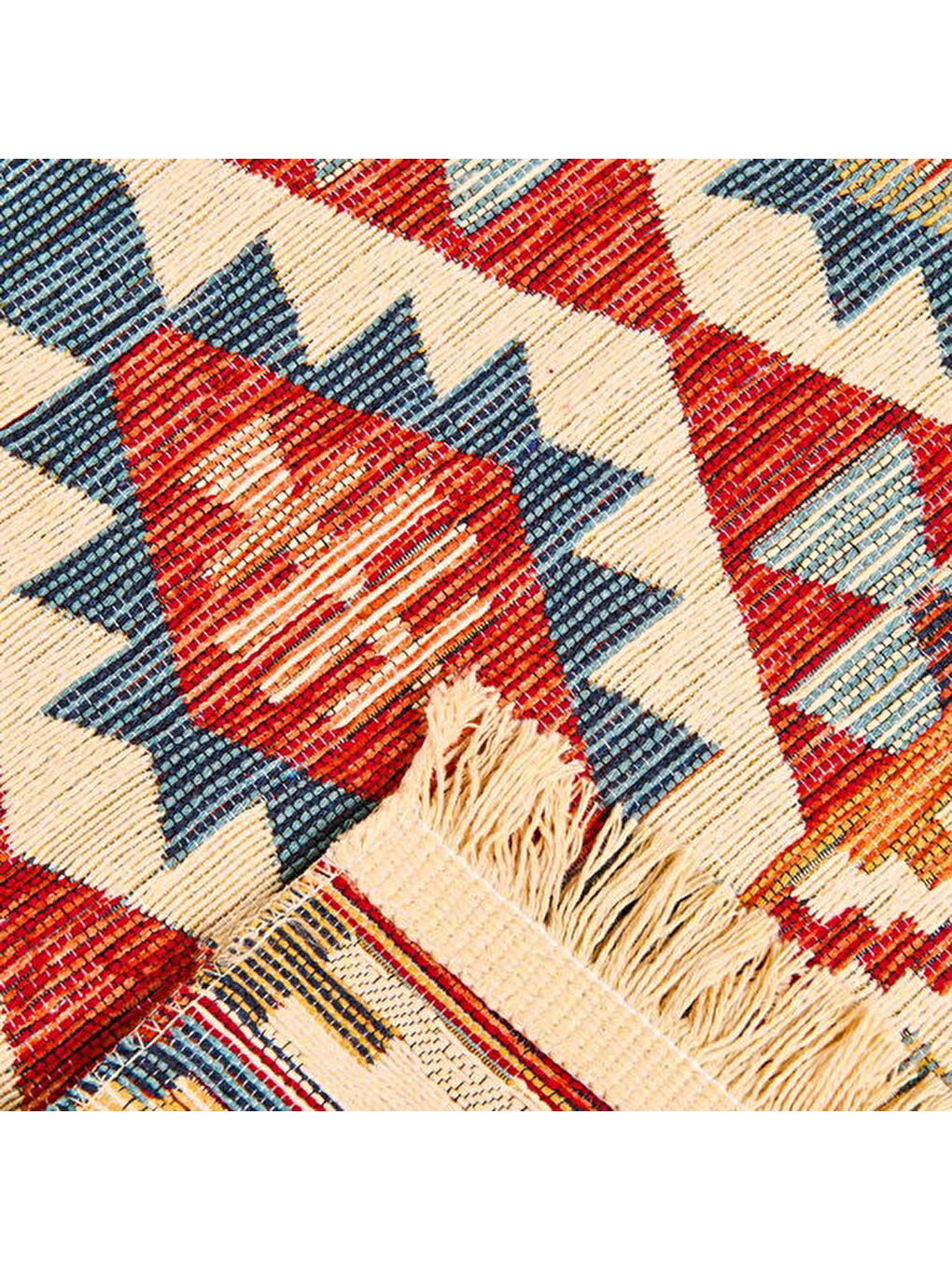 Karışık Soft Talu Halı - Renkli - 80x150 cm-4