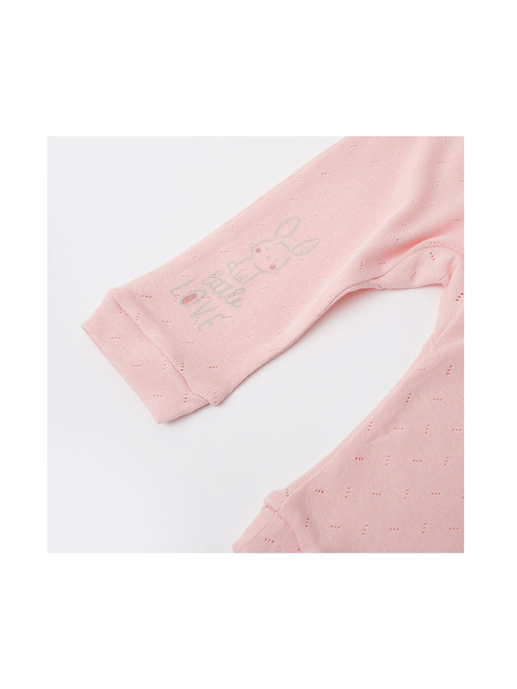 BIBABY Pembe Little Rabbit Love Patiksiz Pantolon Pembe - 1