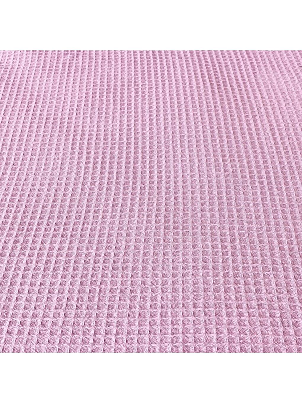 Soft Rete Tek Kişilik Pike - Mor - 160x220 cm-2