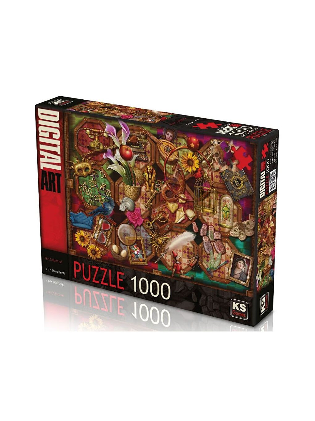 KS GAMES Renksiz Puzzle 1000 Parça The Collection 20564