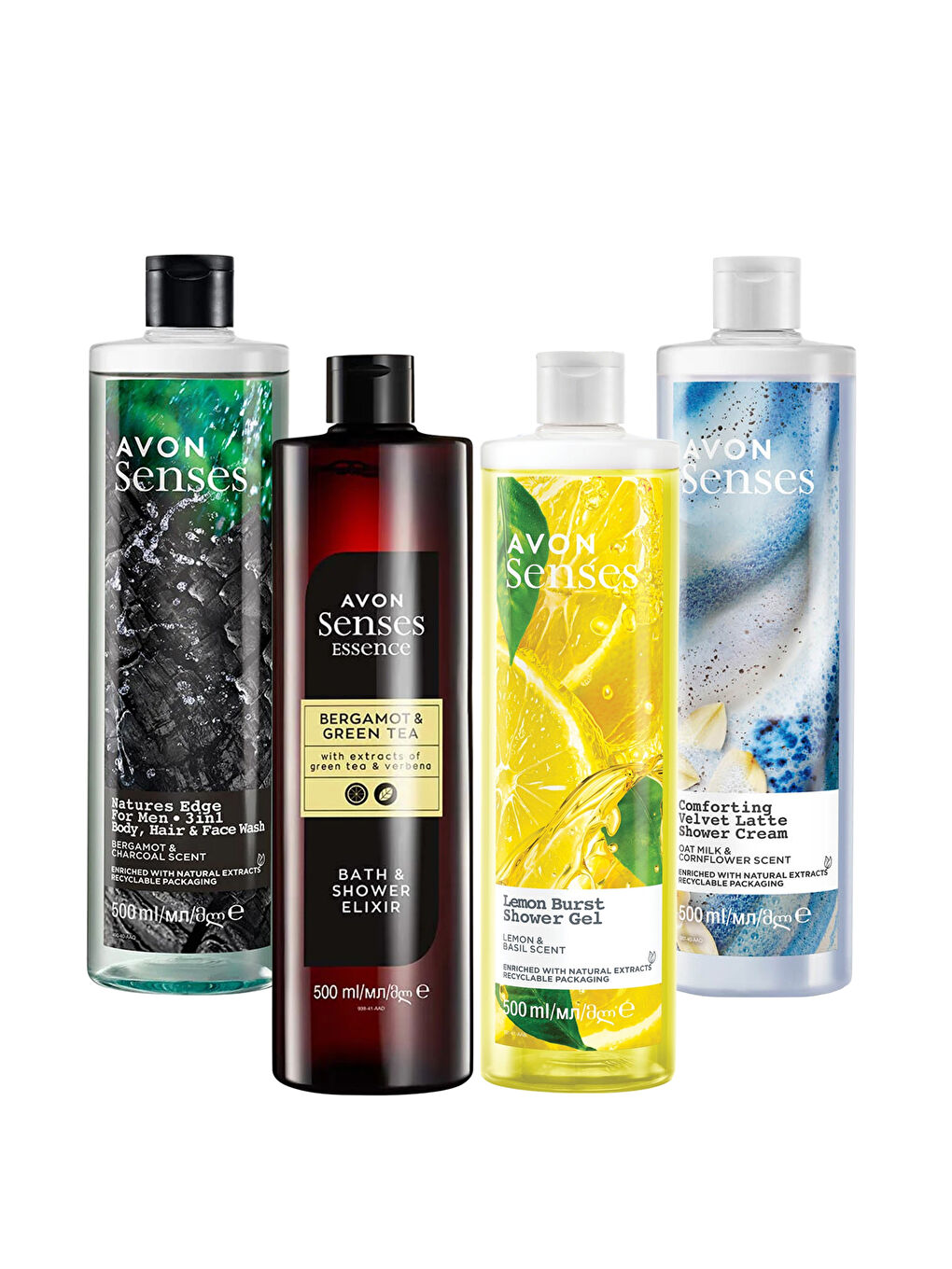 Limon Reyhan Kantaron Bergamot ve Yeşil Çay Kokulu Duş Jeli Paketi