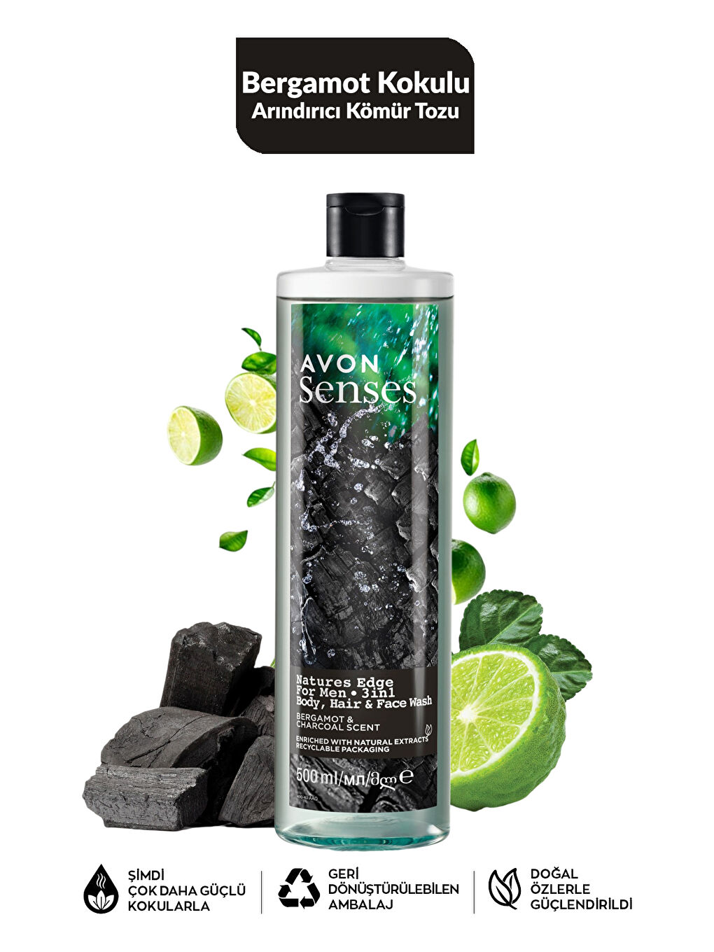 Limon Reyhan Kantaron Bergamot ve Yeşil Çay Kokulu Duş Jeli Paketi-4