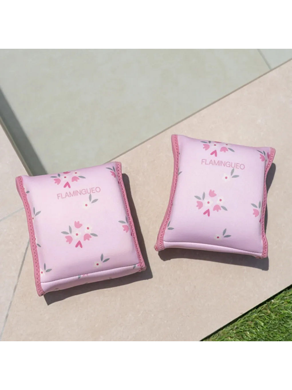 Pembe Neopren Çocuk Kolluk Daisy-1
