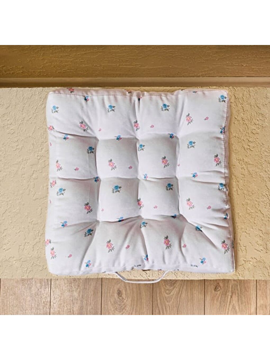 Soft Lora Sandalye Minderi - Ekru - 40x40 cm-4