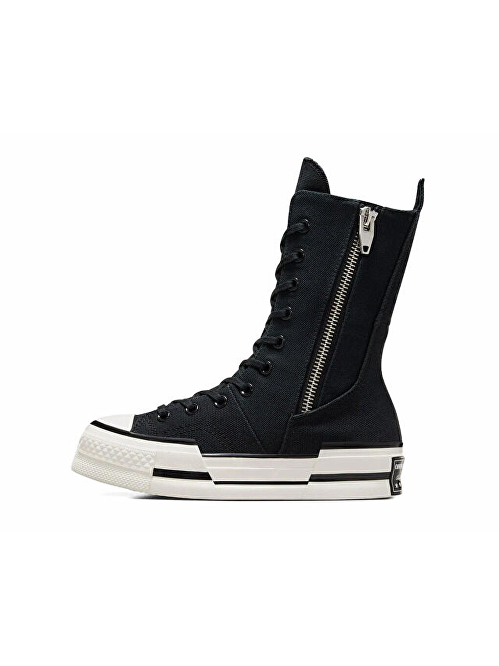 Chuck 70 Plus X-hi Kadın Günlük Ayakkabı A10361c Siyah-1
