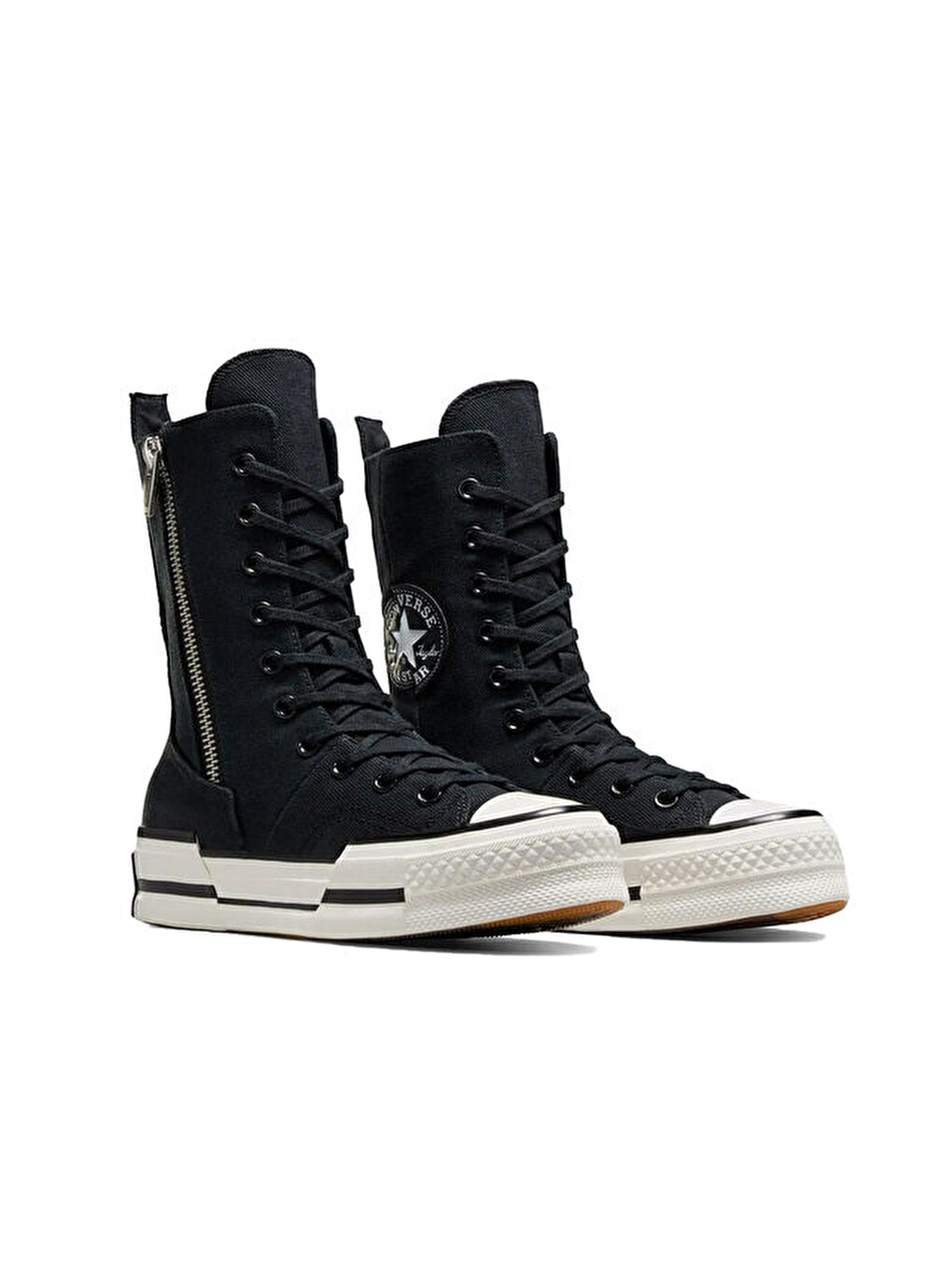 Chuck 70 Plus X-hi Kadın Günlük Ayakkabı A10361c Siyah-2