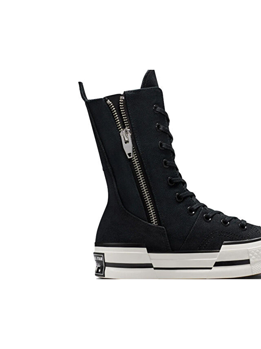 Chuck 70 Plus X-hi Kadın Günlük Ayakkabı A10361c Siyah-6
