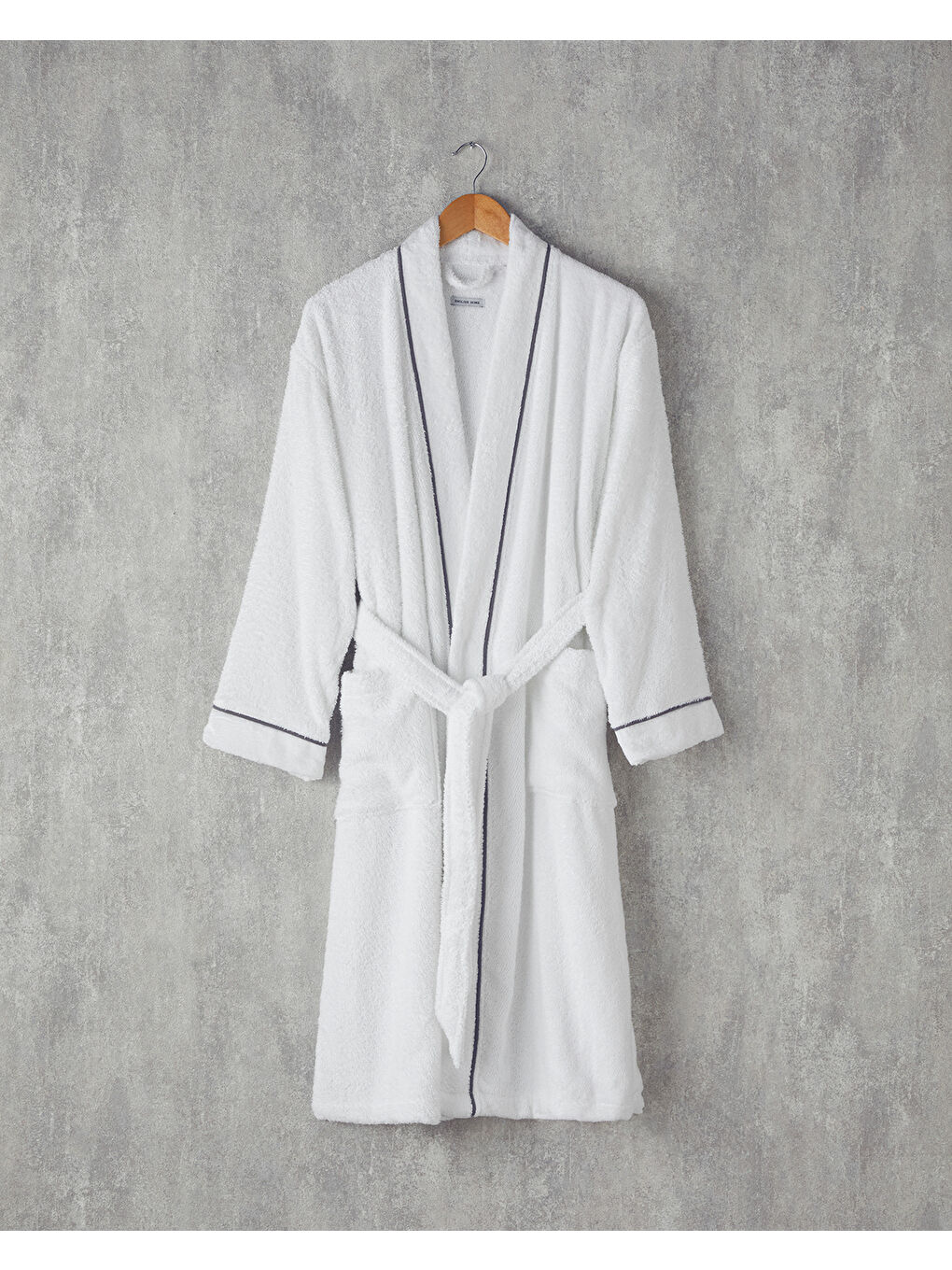 Melinda Bambu Bornoz Beyaz