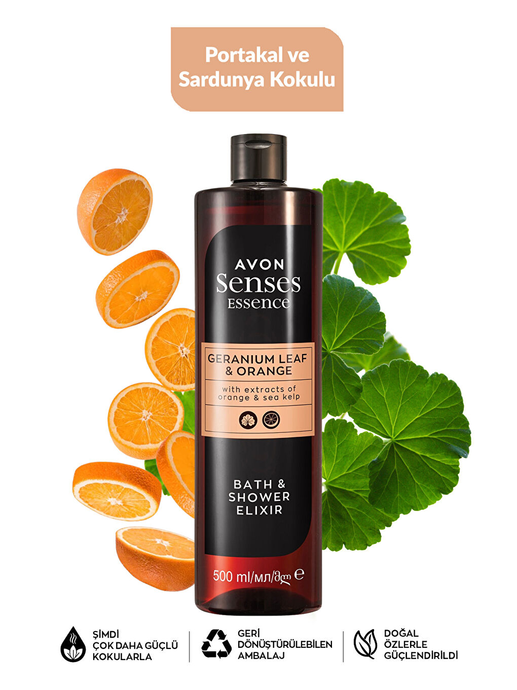 Sardunya Portakal Yasemin Greyfurt Sandal Nane ve Salatalık Kokulu Duş Jeli Paketi-2