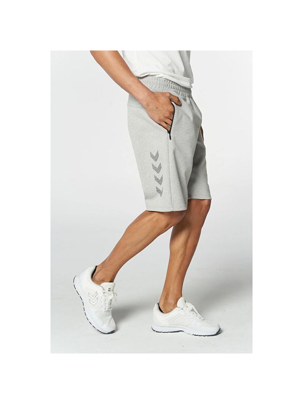 T-Mt Interval Erkek Gri Bermuda-2