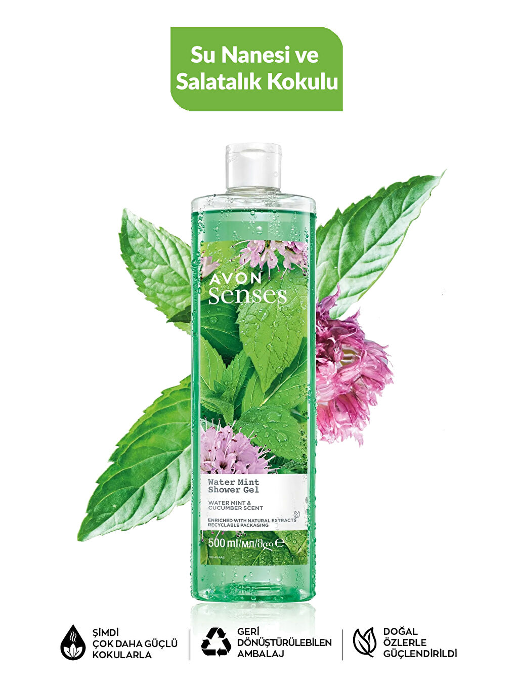 Sardunya Portakal Yasemin Greyfurt Sandal Nane ve Salatalık Kokulu Duş Jeli Paketi-5