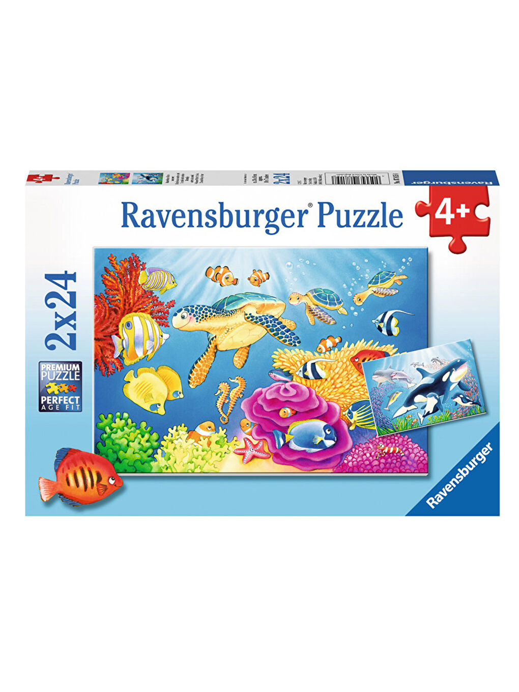 Ravensburger Puzzle 2x24 Parça Under The Sea 78158 - 2