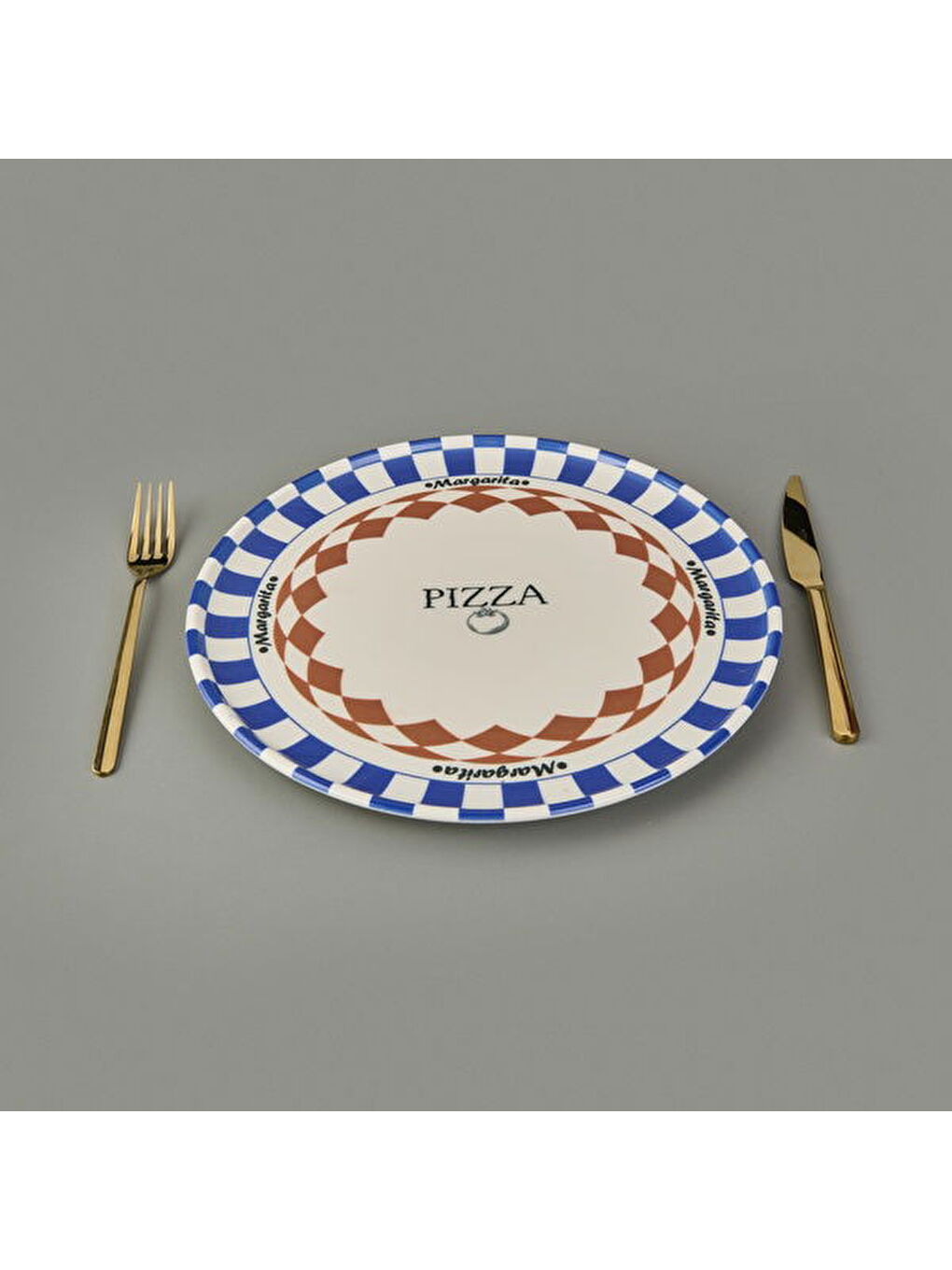 Karışık Kitchen Gourmet Margarita Tabağı - Renkli - 30 cm-2